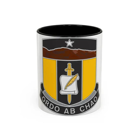 410 Civil Affairs Battalion (U.S. Army) Accent Coffee Mug 11oz Black - Go Mug Yourself