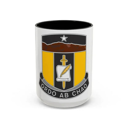 410 Civil Affairs Battalion (U.S. Army) Accent Coffee Mug 15oz Black - Go Mug Yourself
