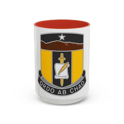 410 Civil Affairs Battalion (U.S. Army) Accent Coffee Mug 15oz Red - Go Mug Yourself