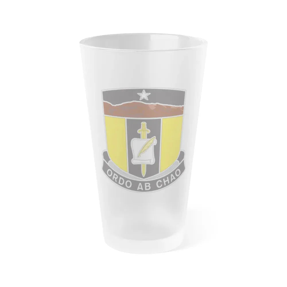 410 Civil Affairs Battalion (U.S. Army) Frosted Pint Glass 16oz Default Title - Go Mug Yourself