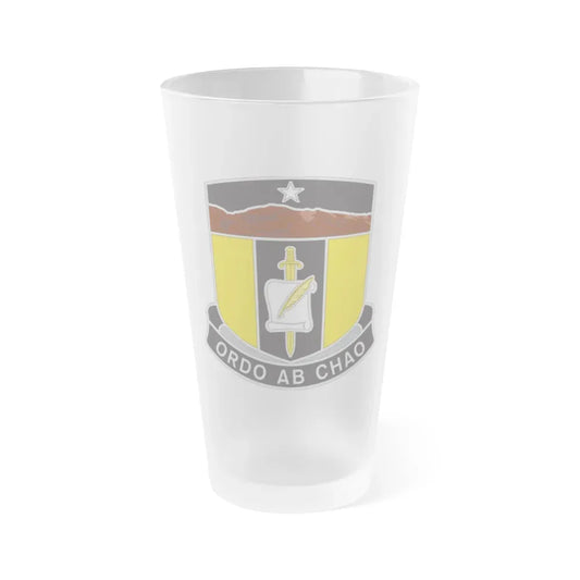 410 Civil Affairs Battalion (U.S. Army) Frosted Pint Glass 16oz Default Title - Go Mug Yourself
