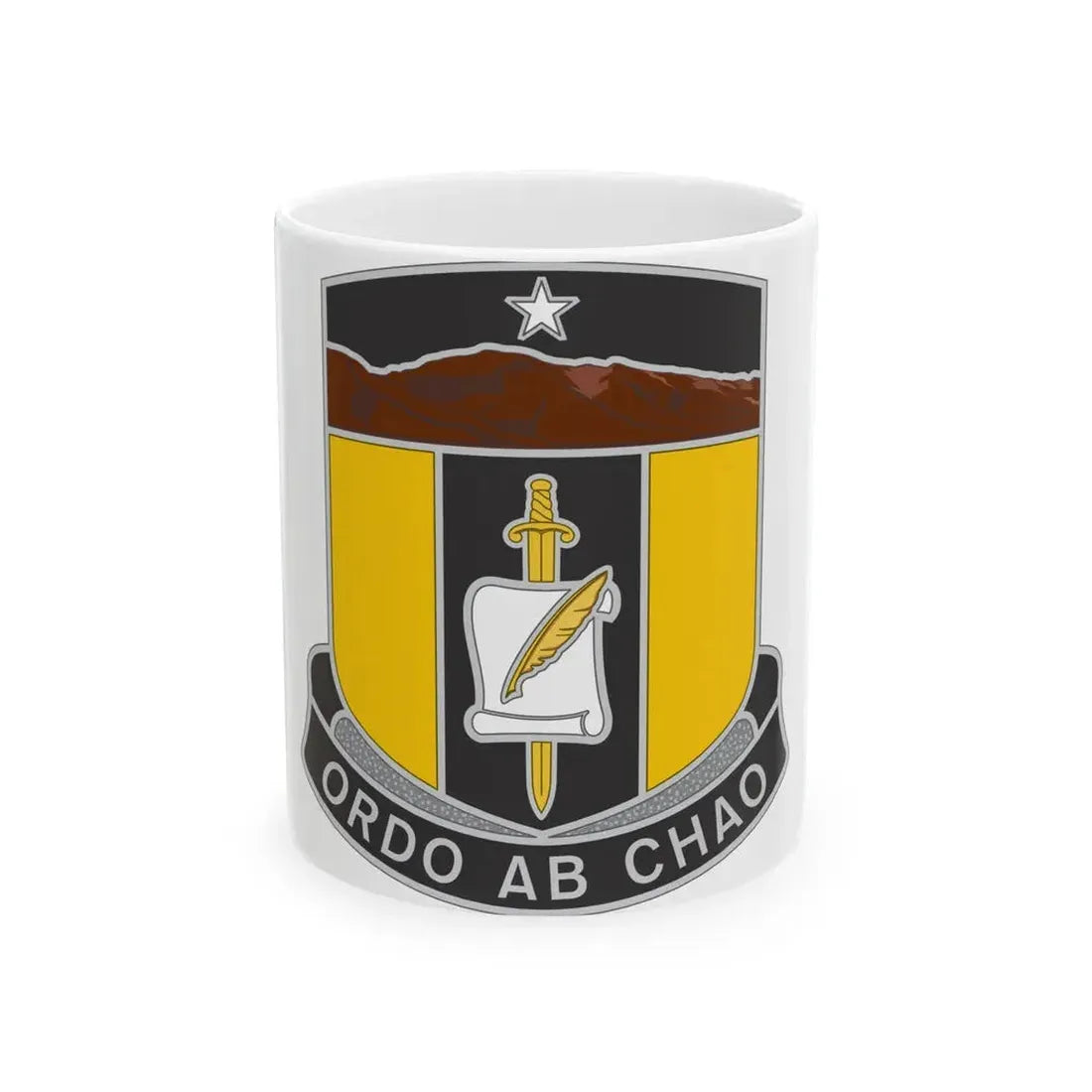 410 Civil Affairs Battalion (U.S. Army) White Coffee Mug 11oz - Go Mug Yourself