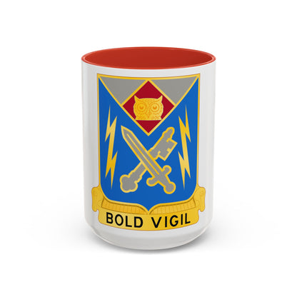 Tasse à café décorative du 105e bataillon du renseignement militaire (armée américaine)