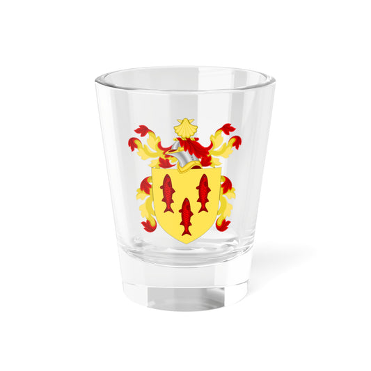 Coat of Arms of John Cabot (United States) (Coat of Arms) Shot Glass 1.5oz
