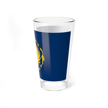 Flag of the Basuria independence movement (China) Pint Glass 16oz