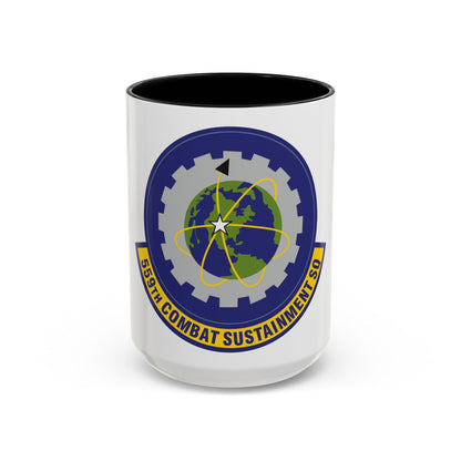 559th Combat Sustainment Squadron (U.S. Air Force) Accent Coffee Mug