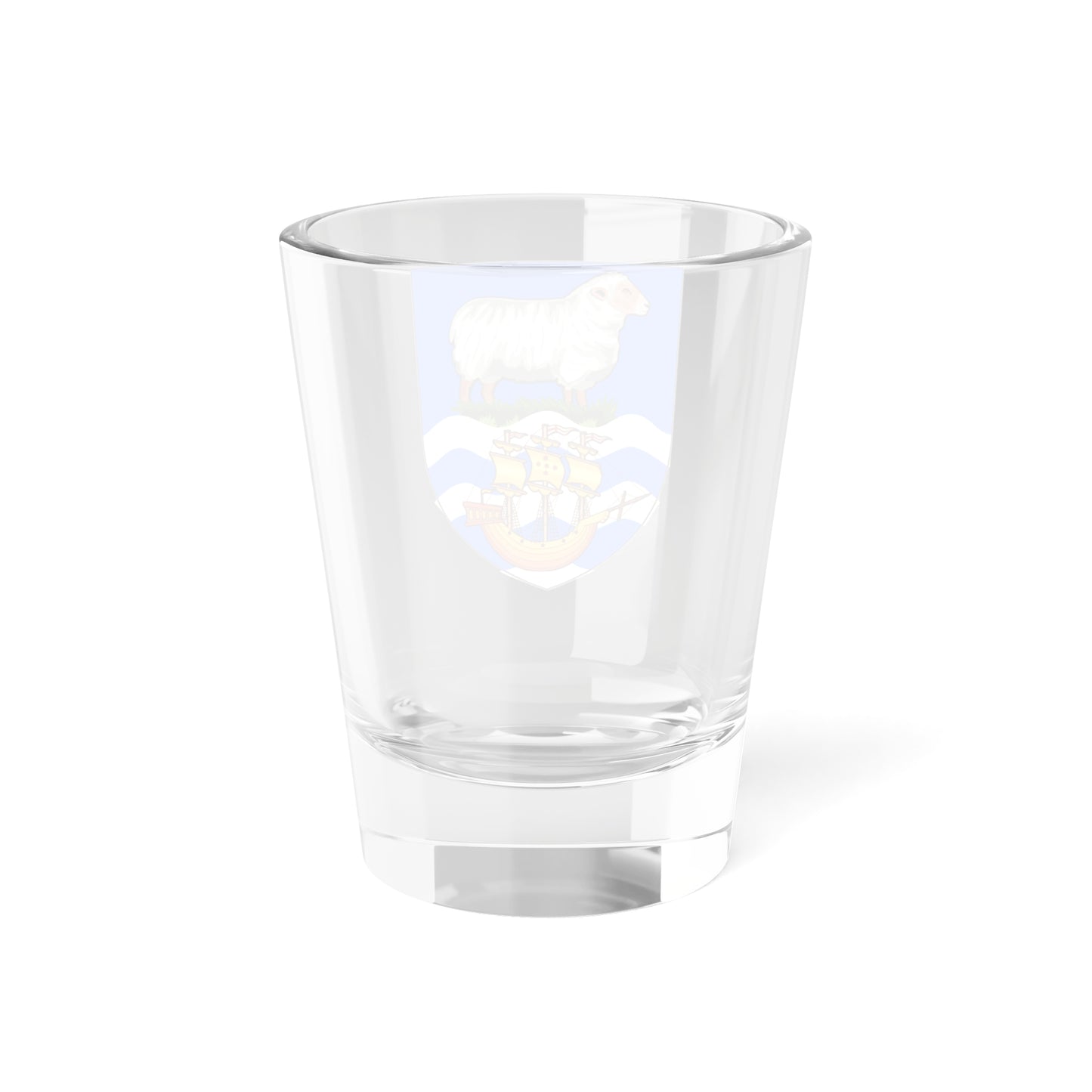 Insigne Falklandiae (United Kingdom) (Coat of Arms) Shot Glass 1.5oz