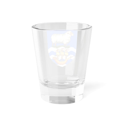 Insigne Falklandiae (United Kingdom) (Coat of Arms) Shot Glass 1.5oz