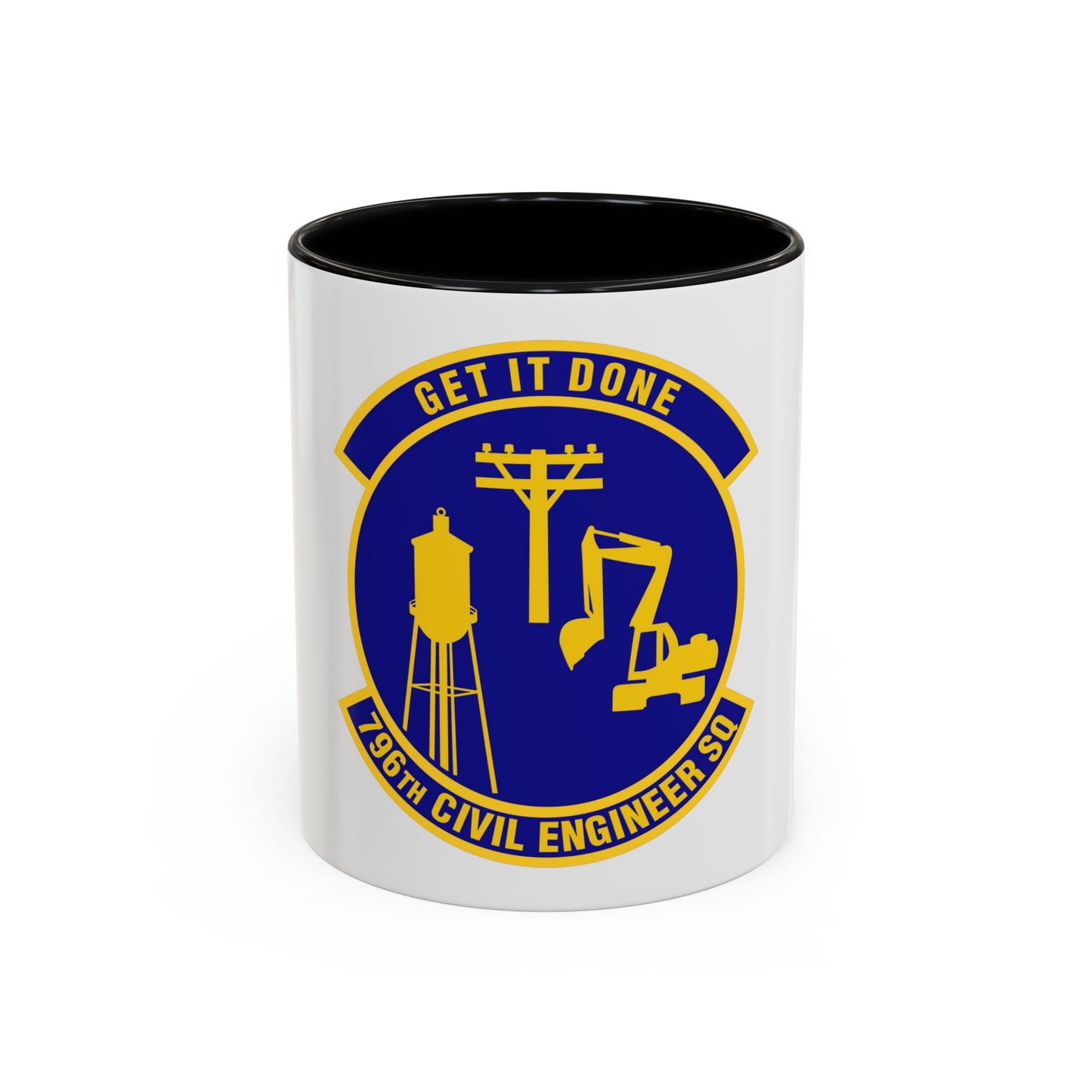 796th Civil Engineer Squadron (U.S. Air Force) Accent Coffee Mug