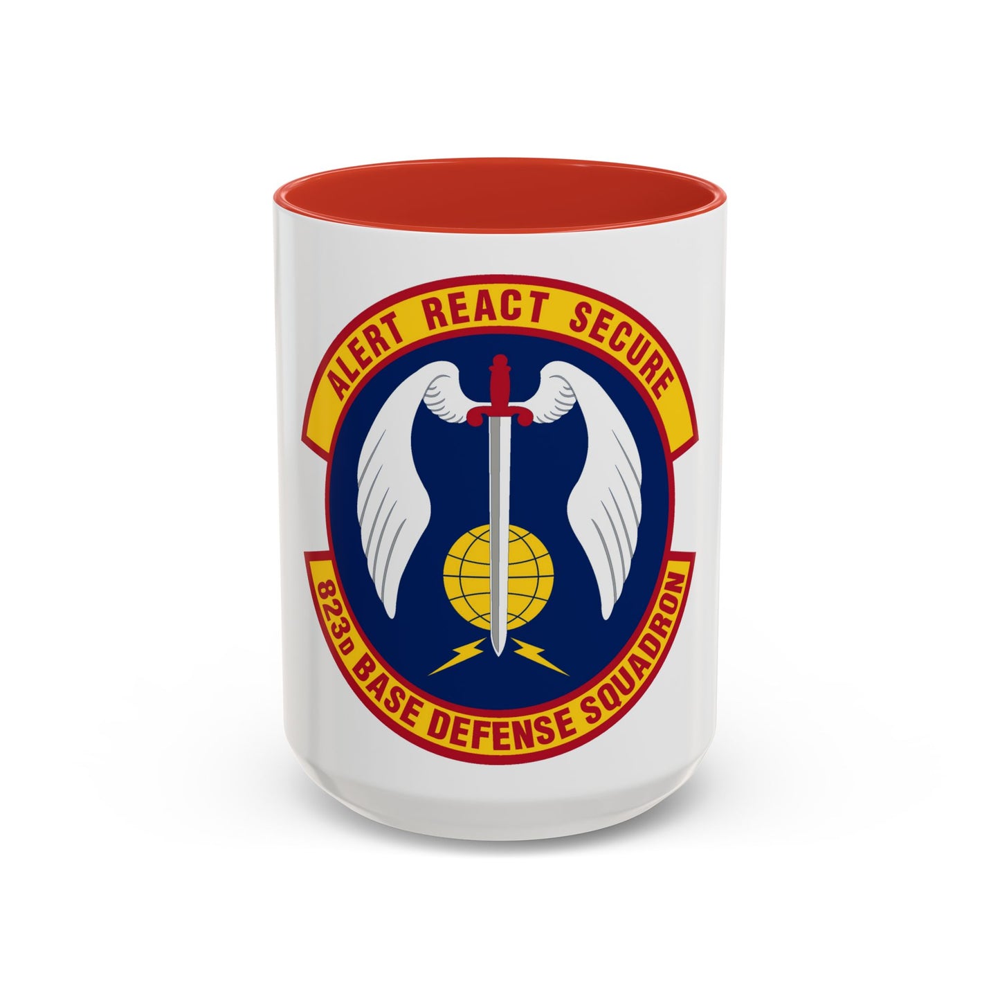 823 Base Defense Squadron ACC (U.S. Air Force) Accent Coffee Mug