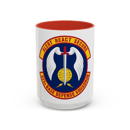 823 Base Defense Squadron ACC (U.S. Air Force) Accent Coffee Mug