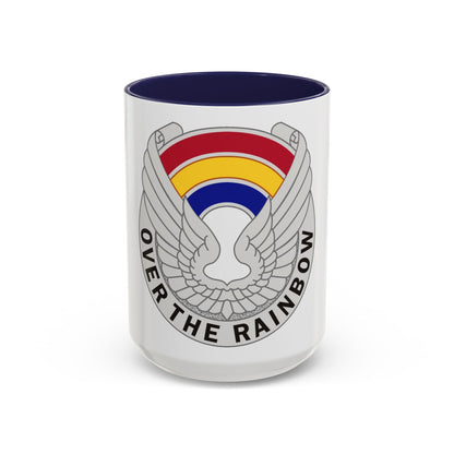 142 Aviation Regiment (U.S. Army) Accent Coffee Mug