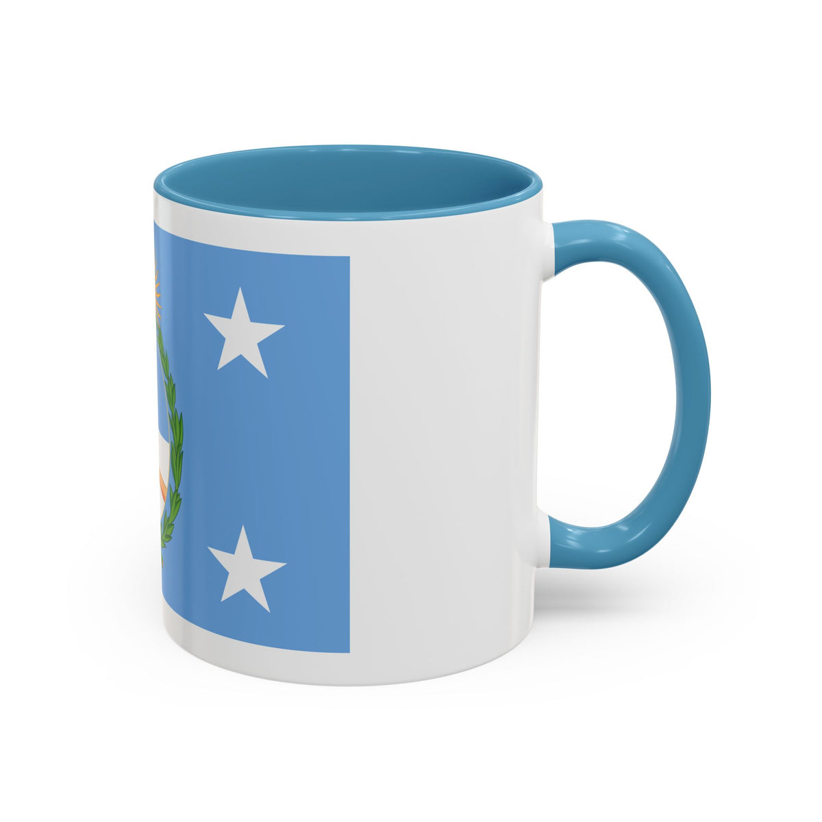 Standard of the President of Argentina Afloat - Accent Coffee Mug