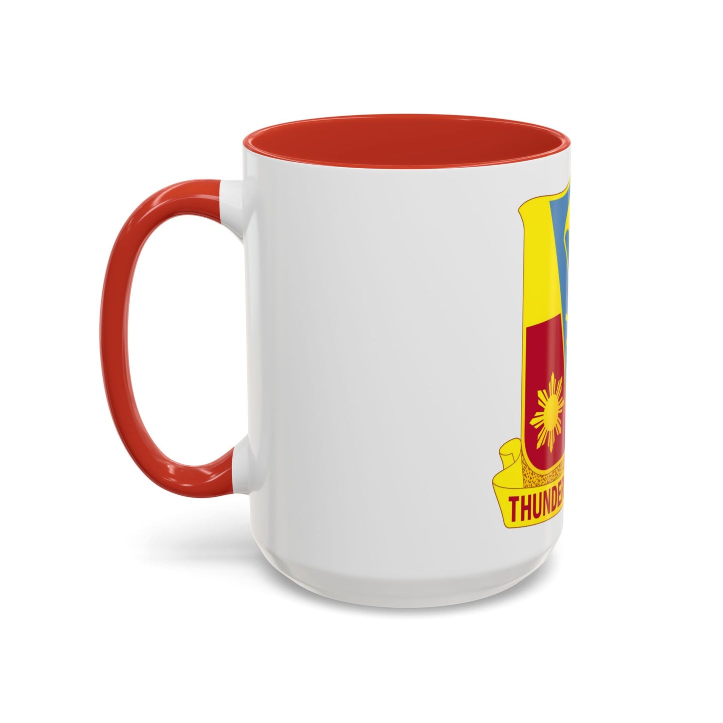 674th Airborne Field Artillery Battalion (U.S. Army) Accent Coffee Mug