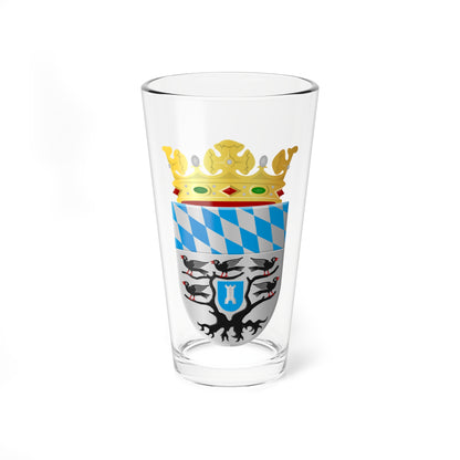 Venhuizen wapen nieuw (Netherlands) (Coat of Arms) Pint Glass 16oz