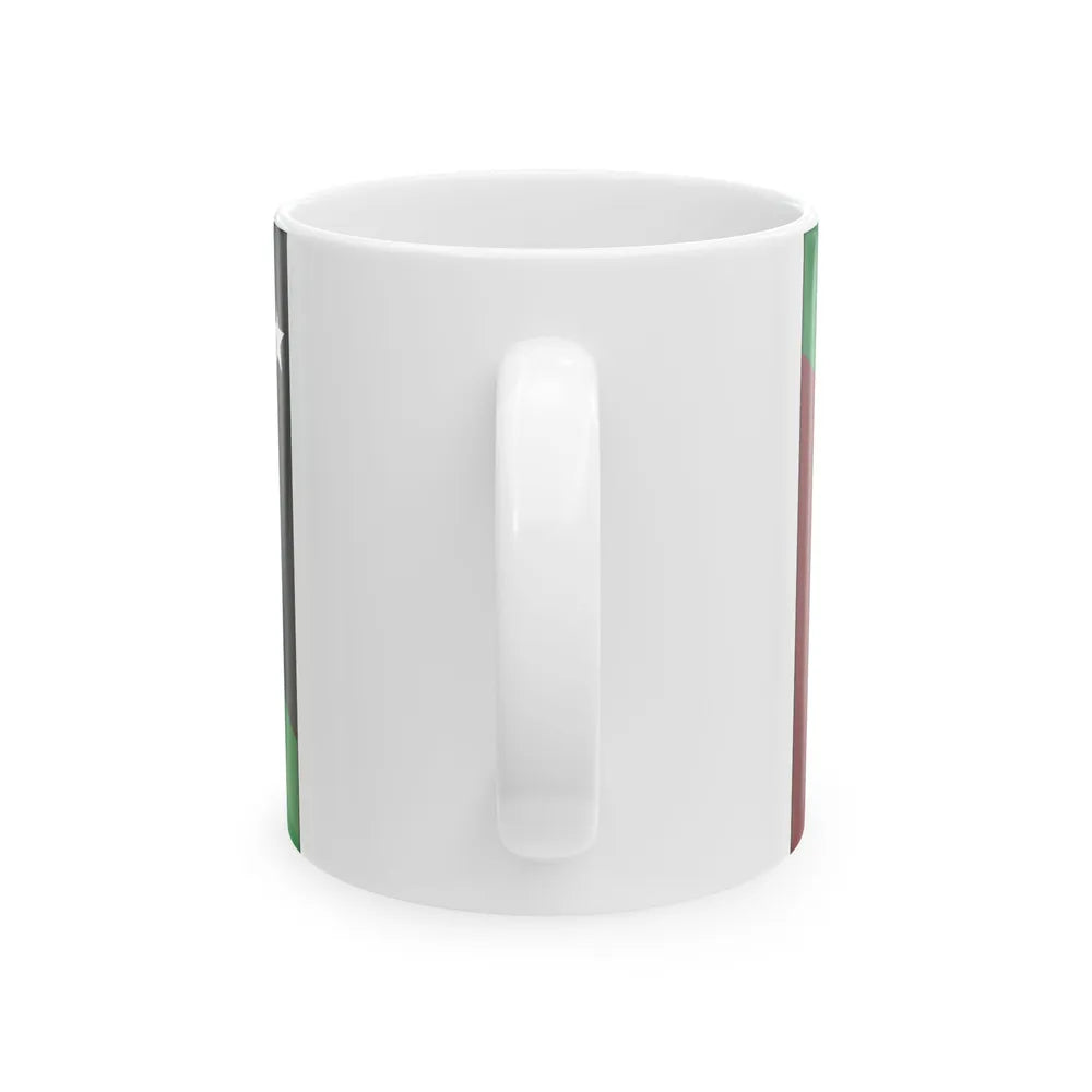 Flag of East New Britain Papa New Guinea - White Coffee Mug-Go Mug Yourself