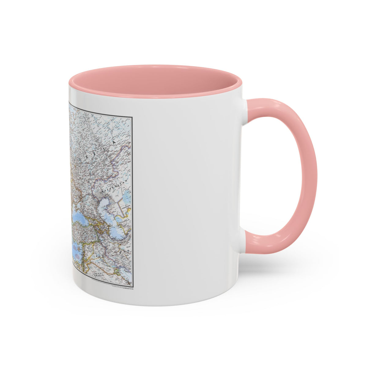 Europe (2004) (Map) Accent Coffee Mug