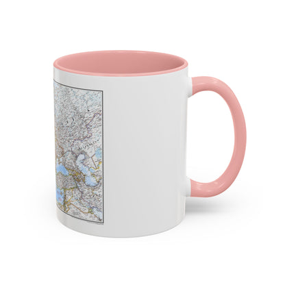 Europe (2004) (Map) Accent Coffee Mug