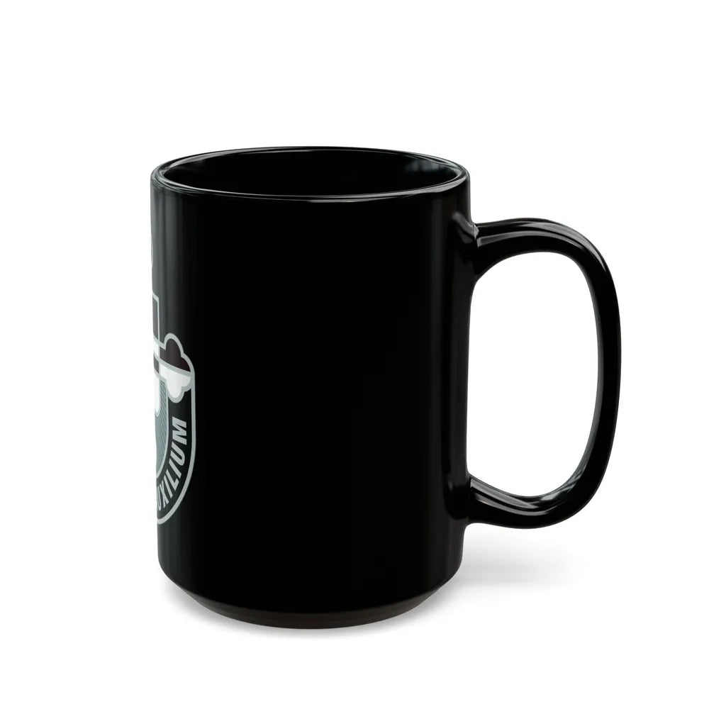 410th Hospital Center (U.S. Army) Black Coffee Mug-Go Mug Yourself