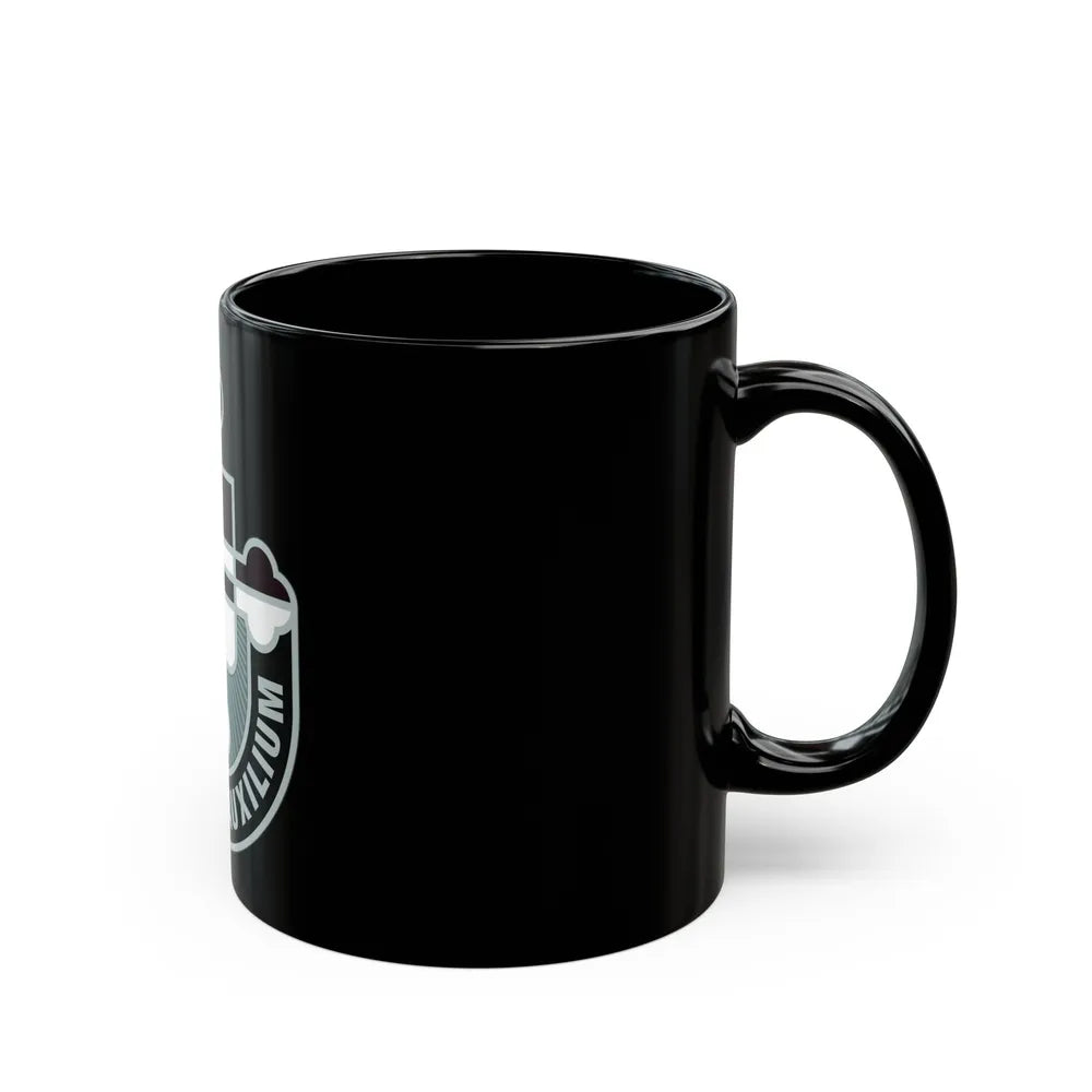 410th Hospital Center (U.S. Army) Black Coffee Mug-Go Mug Yourself