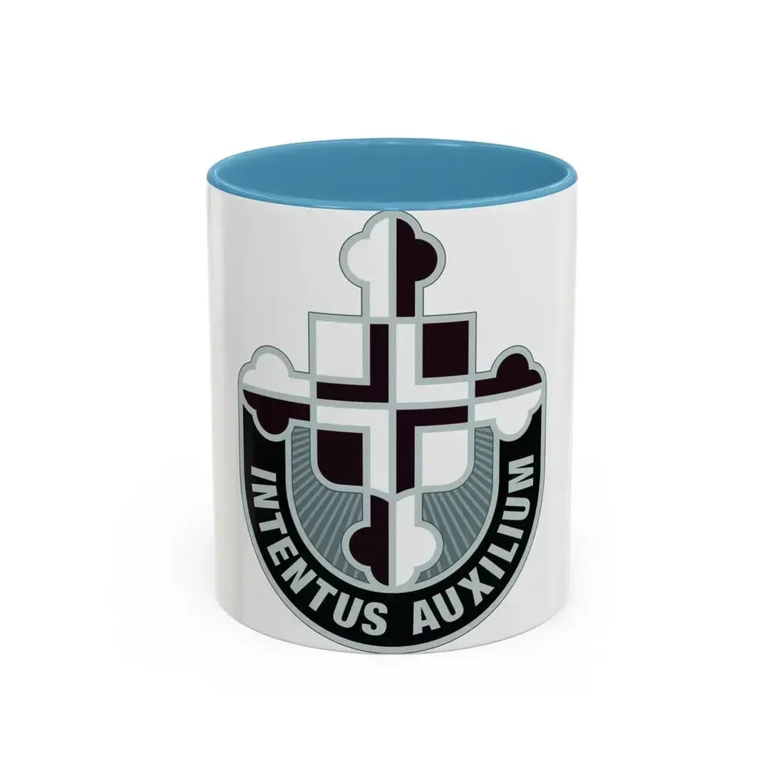 410th Hospital Center (U.S. Army) Accent Coffee Mug 11oz Light Blue - Go Mug Yourself