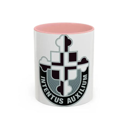 410th Hospital Center (U.S. Army) Accent Coffee Mug 11oz Pink - Go Mug Yourself