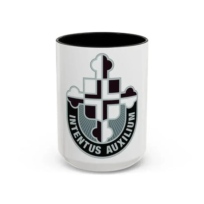 410th Hospital Center (U.S. Army) Accent Coffee Mug 15oz Black - Go Mug Yourself