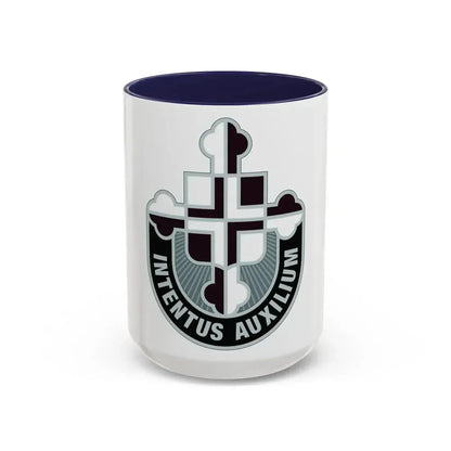 410th Hospital Center (U.S. Army) Accent Coffee Mug 15oz Navy - Go Mug Yourself