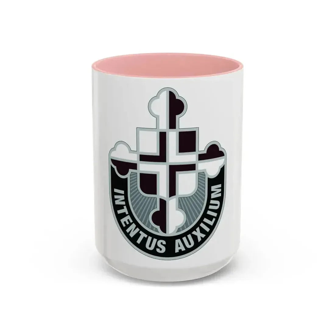 410th Hospital Center (U.S. Army) Accent Coffee Mug 15oz Pink - Go Mug Yourself