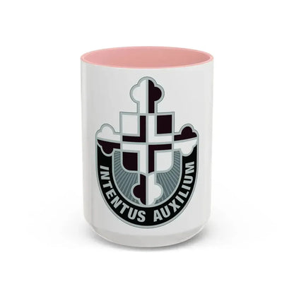 410th Hospital Center (U.S. Army) Accent Coffee Mug 15oz Pink - Go Mug Yourself