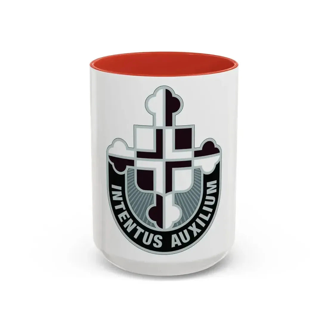 410th Hospital Center (U.S. Army) Accent Coffee Mug 15oz Red - Go Mug Yourself