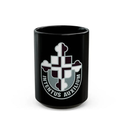 410th Hospital Center (U.S. Army) Black Coffee Mug 15oz - Go Mug Yourself