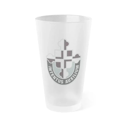410th Hospital Center (U.S. Army) Frosted Pint Glass 16oz Default Title - Go Mug Yourself