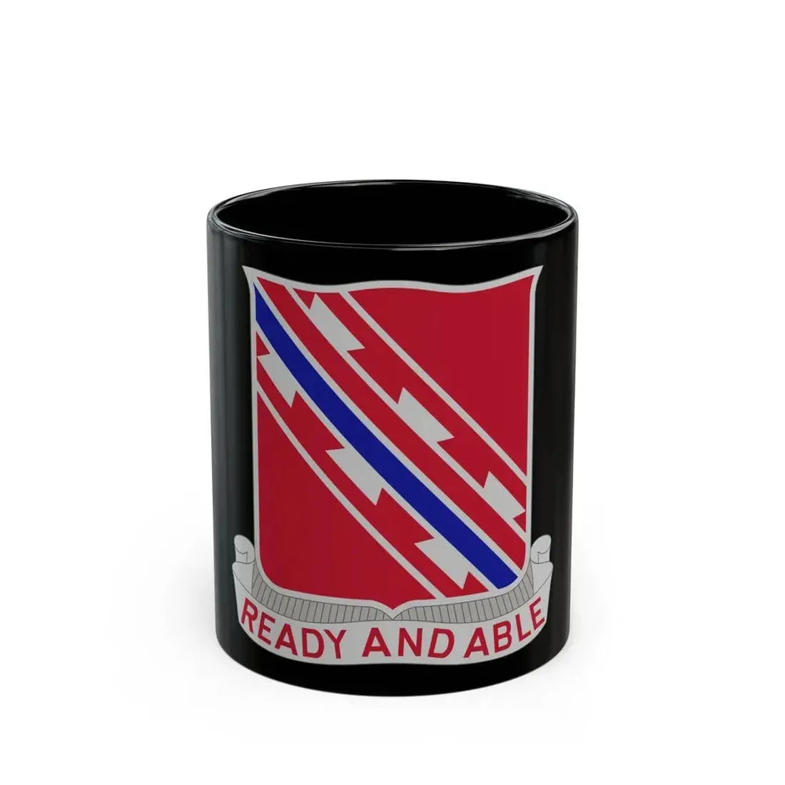 411 Engineer Battalion (U.S. Army) Black Coffee Mug 11oz - Go Mug Yourself