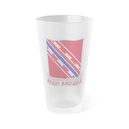 411 Engineer Battalion (U.S. Army) Frosted Pint Glass 16oz Default Title - Go Mug Yourself