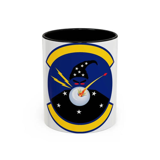 411 Flight Test Squadron AFMC (U.S. Air Force) Accent Coffee Mug 11oz Black - Go Mug Yourself