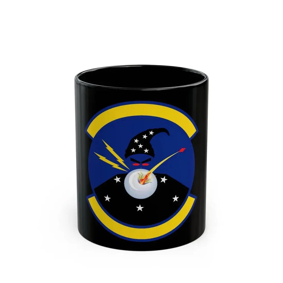 411 Flight Test Squadron AFMC (U.S. Air Force) Black Coffee Mug 11oz - Go Mug Yourself