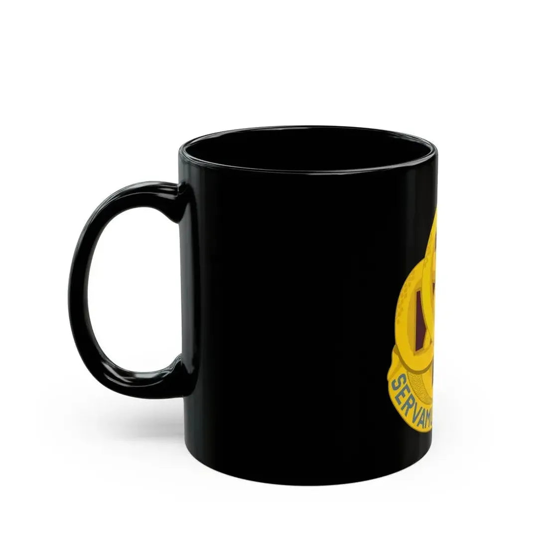 411 Hospital Center (U.S. Army) Black Coffee Mug - Go Mug Yourself