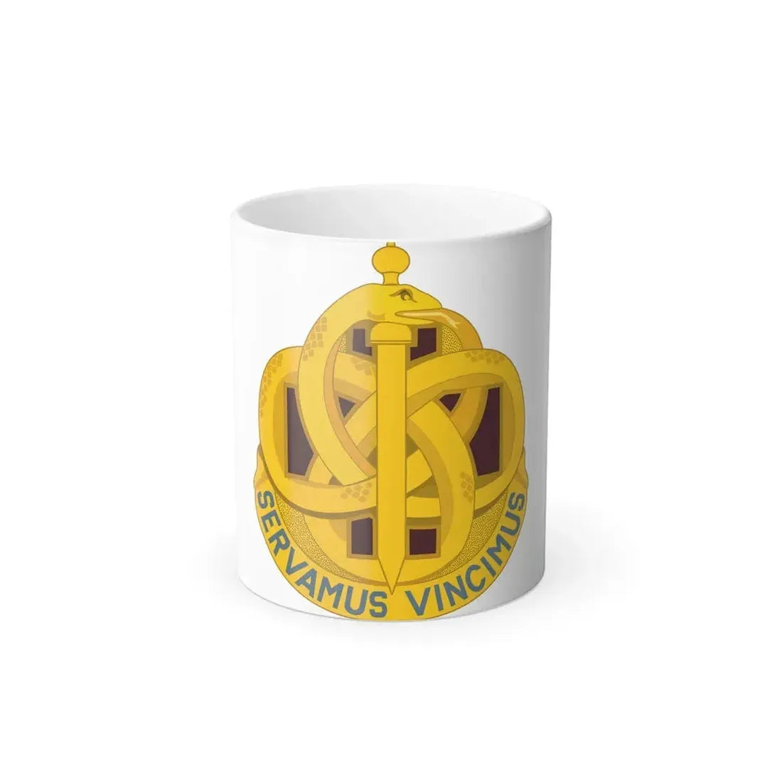 411 Hospital Center (U.S. Army) Color Changing Mug 11oz - Go Mug Yourself