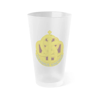 411 Hospital Center (U.S. Army) Frosted Pint Glass 16oz Default Title - Go Mug Yourself