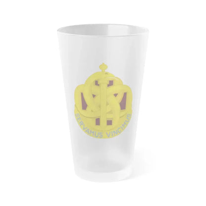 411 Hospital Center (U.S. Army) Frosted Pint Glass 16oz Default Title - Go Mug Yourself