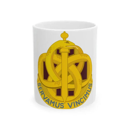 411 Hospital Center (U.S. Army) White Coffee Mug 11oz - Go Mug Yourself