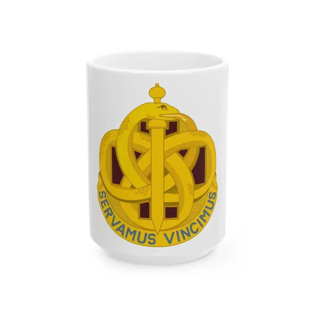 411 Hospital Center (U.S. Army) White Coffee Mug 15oz - Go Mug Yourself