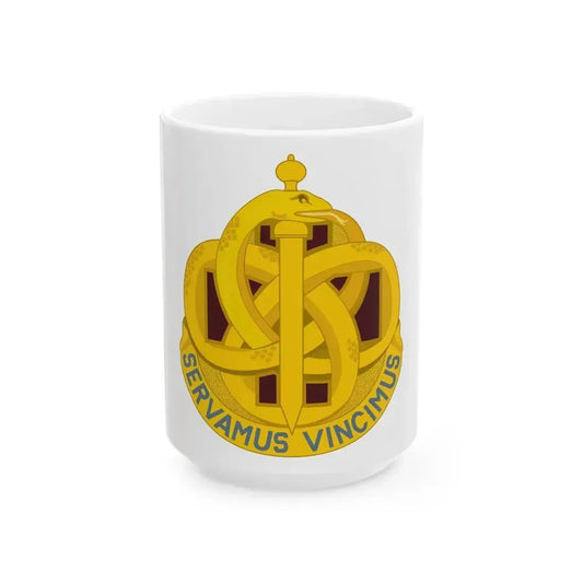 411 Hospital Center (U.S. Army) White Coffee Mug 15oz - Go Mug Yourself