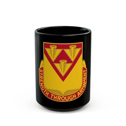 411 Ordnance Battalion (U.S. Army) Black Coffee Mug 15oz - Go Mug Yourself