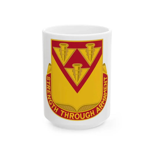 411 Ordnance Battalion (U.S. Army) White Coffee Mug 15oz - Go Mug Yourself