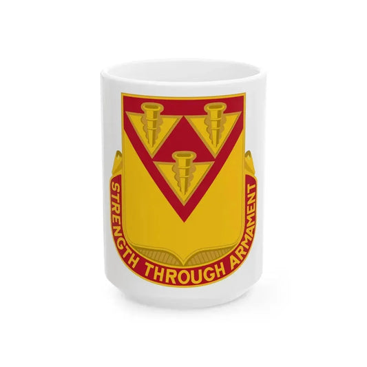 411 Ordnance Battalion (U.S. Army) White Coffee Mug 15oz - Go Mug Yourself