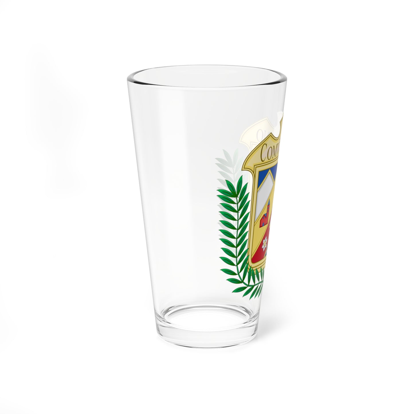 Emblem of Ordino (Andorra) (Coat of Arms) Pint Glass 16oz