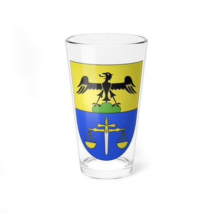 Sagno-coat of arms (Switzerland) (Coat of Arms) Pint Glass 16oz