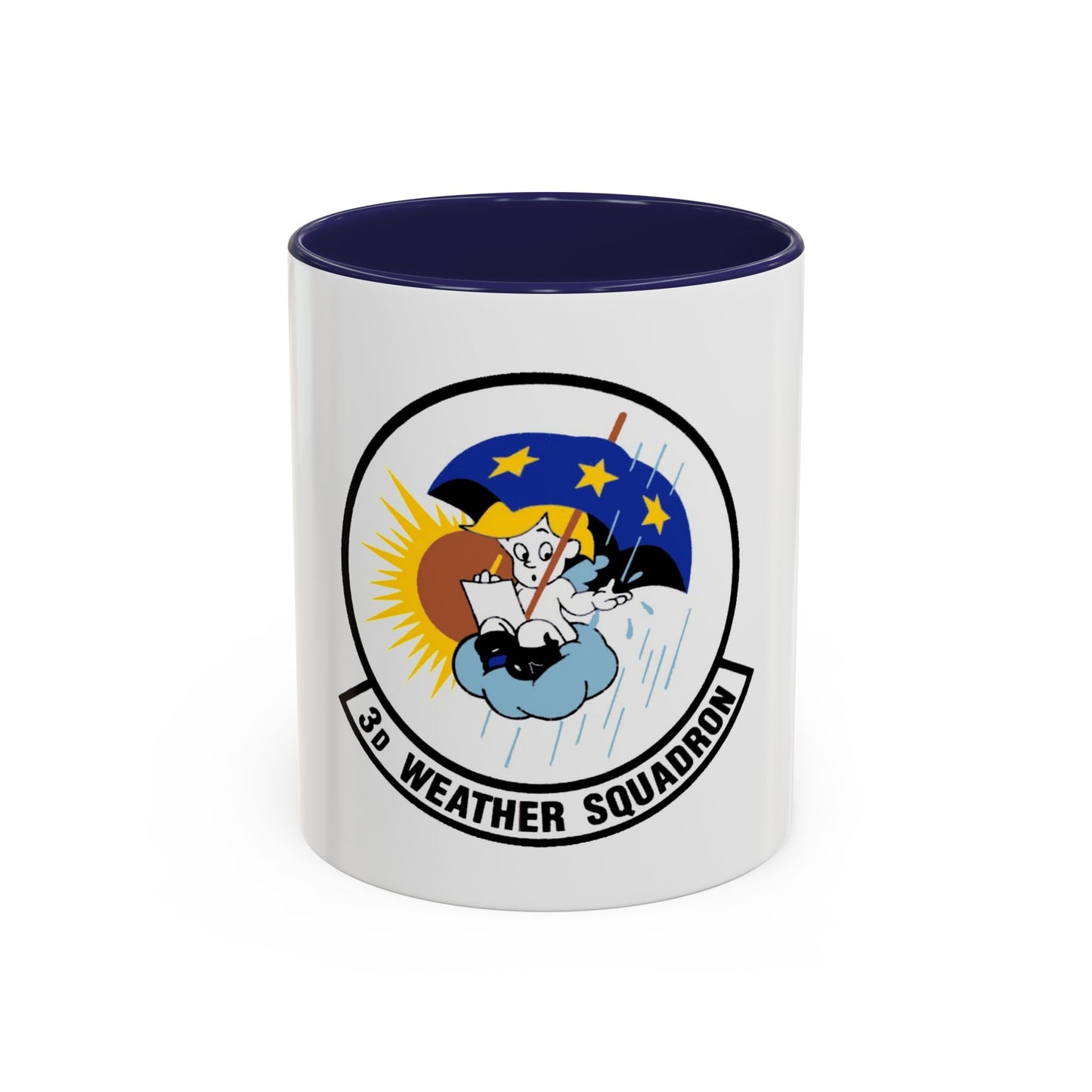 3 Weather Squadron ACC (U.S. Air Force) Accent Coffee Mug